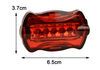 Lanterna traseira de led para bicicleta